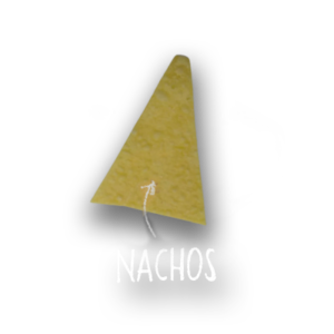 imagen de pellet de nacho frito