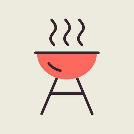 imagen de una barbacoa en representación del sabor barbacoa